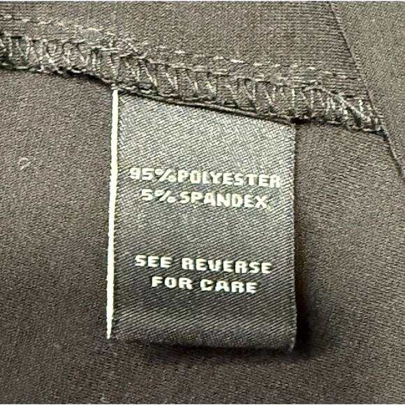 MSK Black short sleeves dress XL With Rhinestone Trimmed - Picture 8 of 9